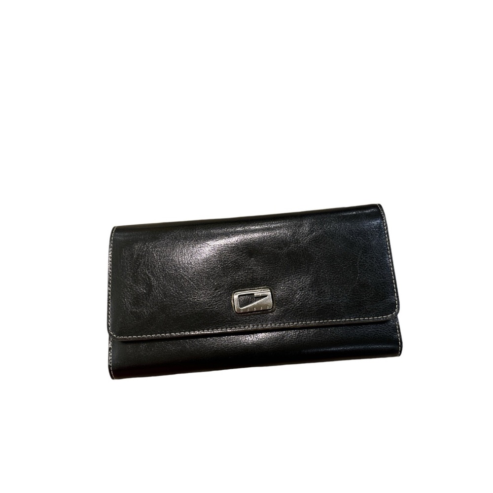 GUESS Black Leather Wallet!!